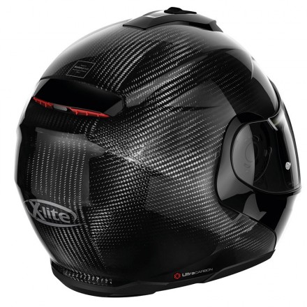 XLITE X-1005 ULTRA CHEYENNE 018 M | Casco Moto Apribile In Carbonio | Nero/Giallo | Omologazione P/J, Visiera Ultrawide, Schermo Parasole VPS