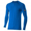 Maglia merino manica lunga wool blue